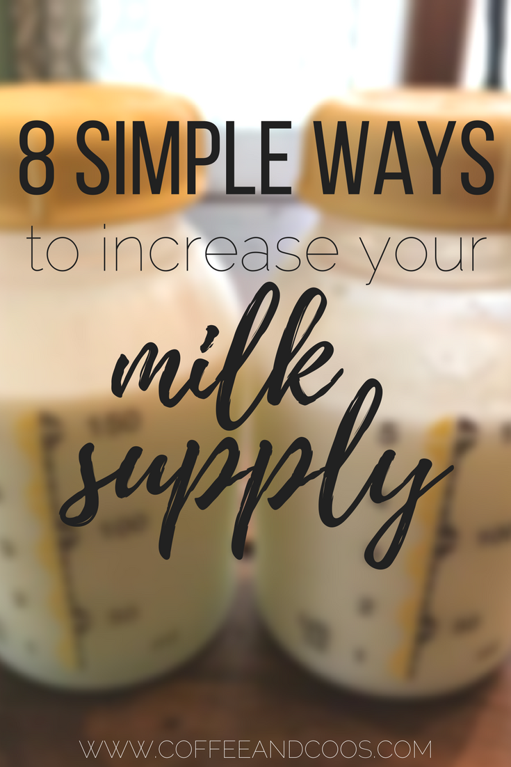 8 Ways to Increase Your Breastmilk Supply