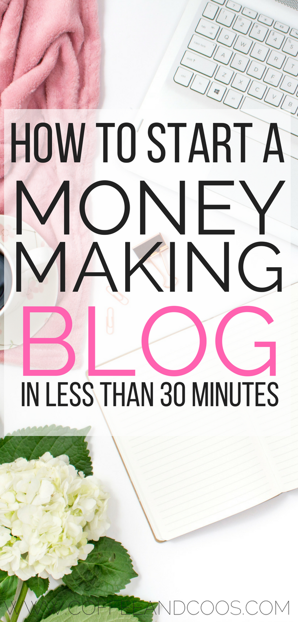 How To Start An Income Generating Blog - Coffee And Coos